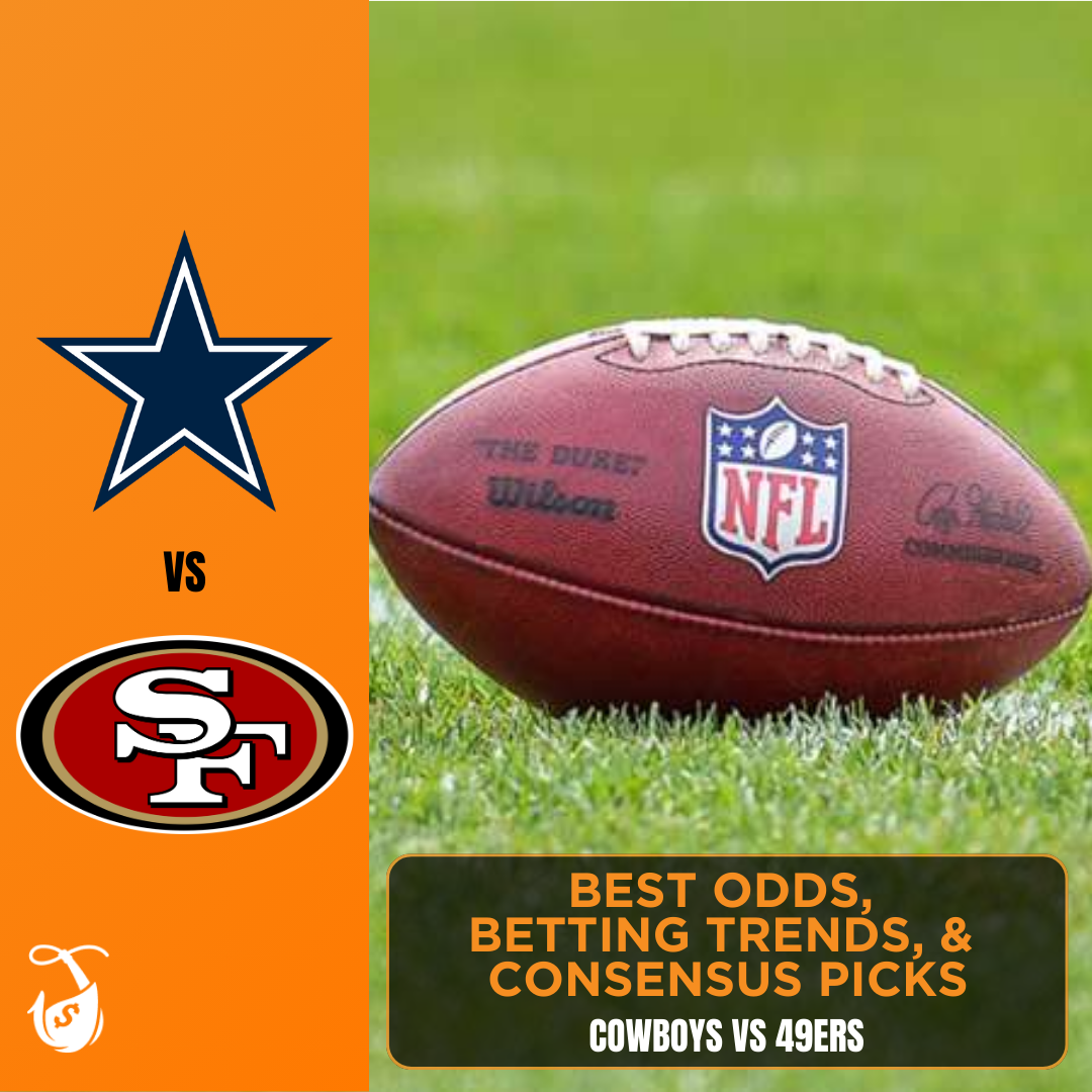 Cowboys vs 49ers Best Odds, Bet Trends, NFL Consensus Pick