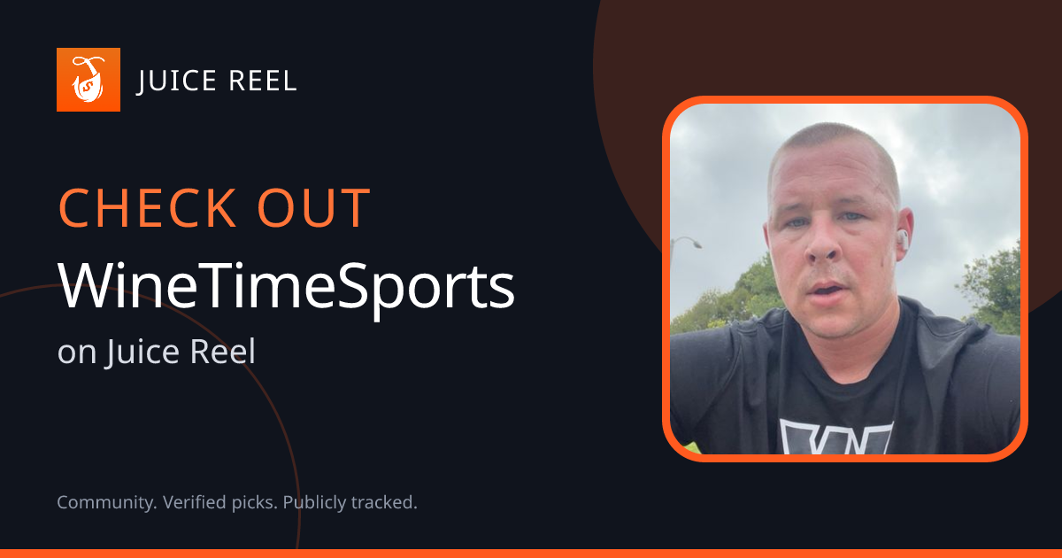 [↧](https://links.juicereel.com/users/WineTimeSports) WineTimeSports Sports Betting Picks & Record | Juice Reel View WineTimeSports's verified sports betting pr