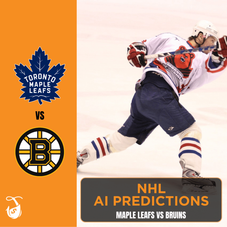 Maple Leafs vs Bruins AI Prediction - AI NHL Picks rankings