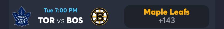 Maple Leafs vs Bruins AI Prediction Game 5 - rankings