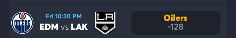 Oilers vs LA Kings AI Predictions - Game 3 - pick