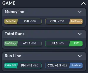 Phillies vs Rockies- Best Bets
