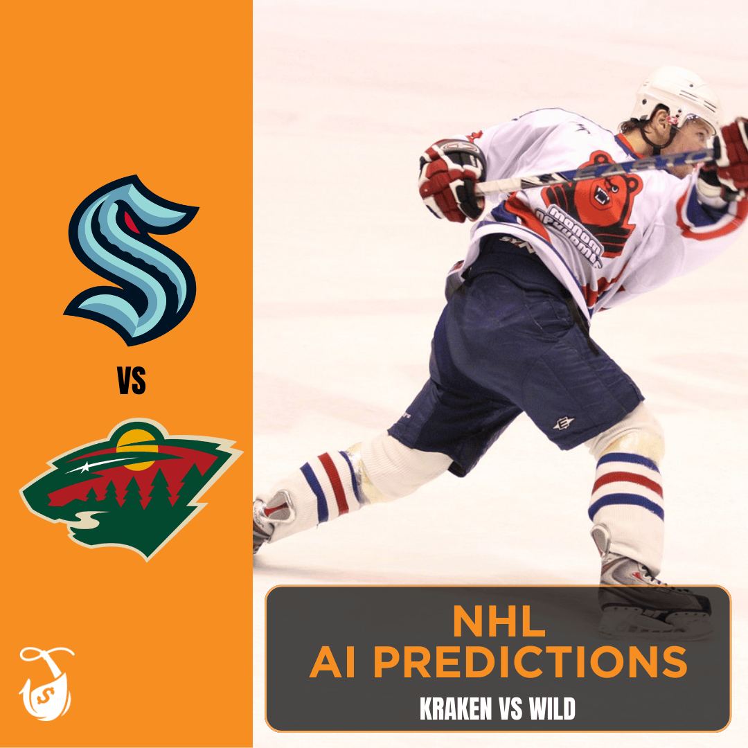 Kraken vs Wild AI Prediction and Best Bet AI NHL Picks