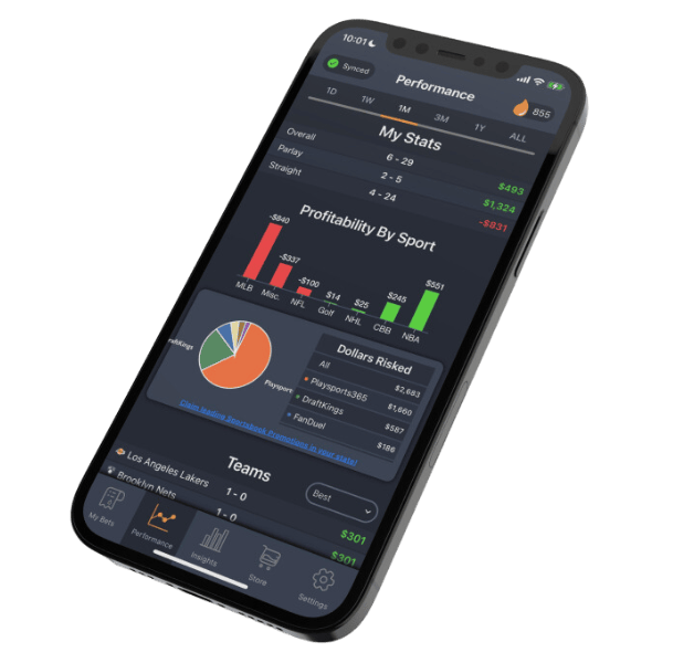 Sports Betting Tracker App Sync Your Bets On One Mobile App
