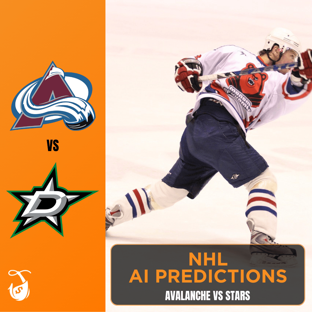 Avalanche vs Stars AI Predictions - Game 1 - AI NHL Picks (1)