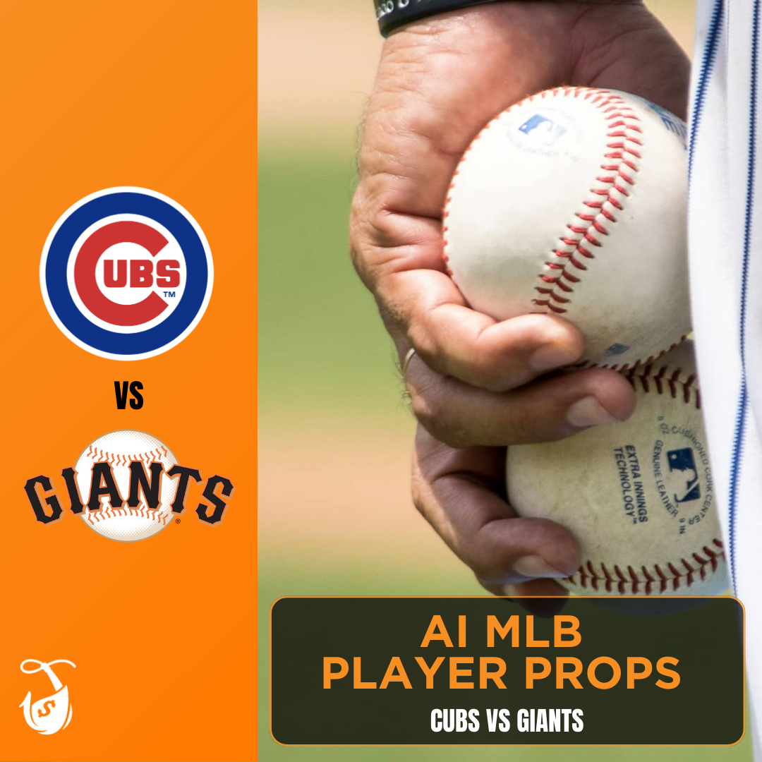 Giants vs cubs ai player prop bets ai mlb props