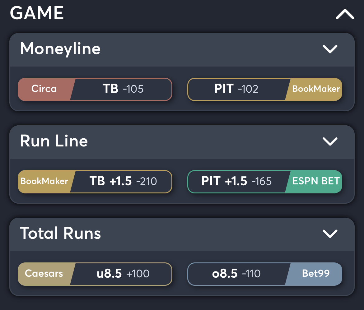 Rays vs Pirates Best Odds, Bet Trends, MLB Consensus Picks