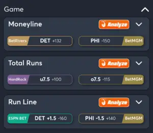 Tigers vs Phillies- Best Bets