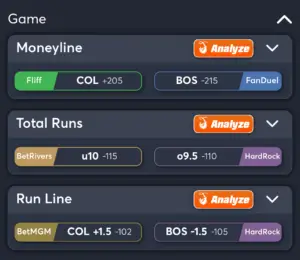 Rockies vs Red Sox- Best Bets