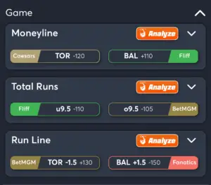 Blue Jays vs Orioles- Best Bets
