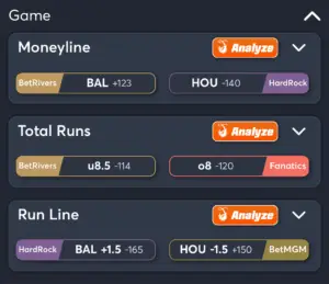 Orioles vs Astros- Best Bets
