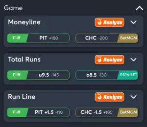 Pirates vs Cubs- Best Bets