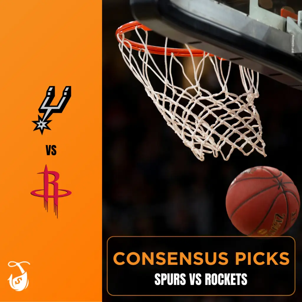 Spurs vs Rockets - Consensus Picks
