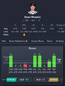 Braves vs Rockies - Player Prop 3