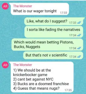 Going Against the Narrative