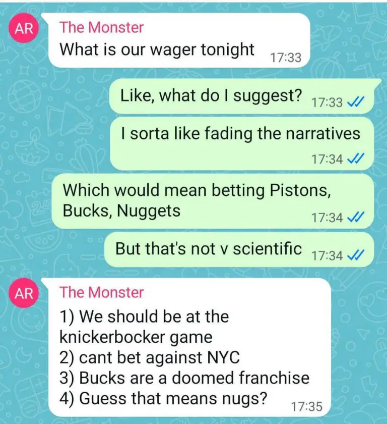 Going Against the Narrative