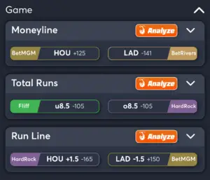 Astros vs Dodgers- Best Bets