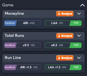 Diamondbacks vs Angels- Best Bets