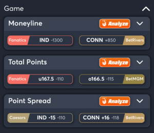 Fever vs Sun- Best Bets