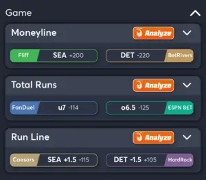 Mariners vs Tigers- Best Bets