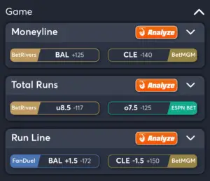 Orioles vs Guardians- Best Bets