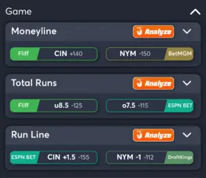 Reds vs Mets- Best Bets