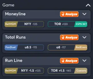 Yankees vs Blue Jays- Best Bets
