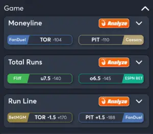 Blue Jays vs Pirates- Best Bets