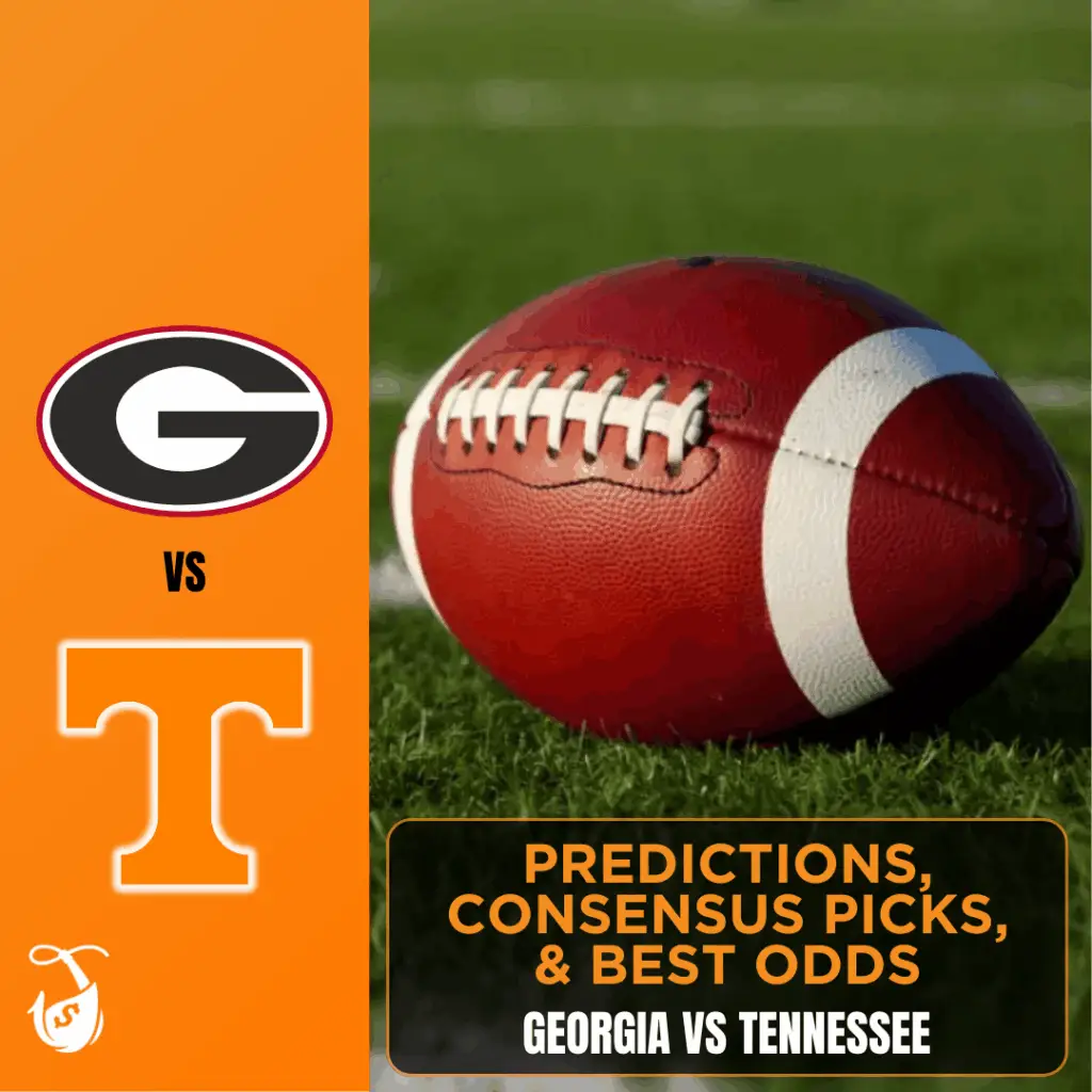 Georgia vs Tennessee NCAAF Predictions, Consensus Picks, Best Odds