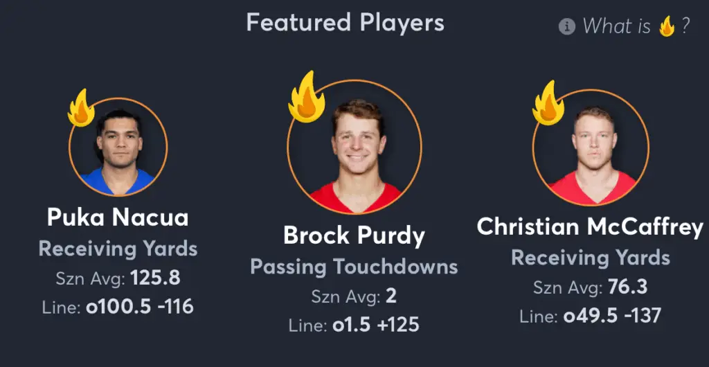 49ers vs Rams Player Props
