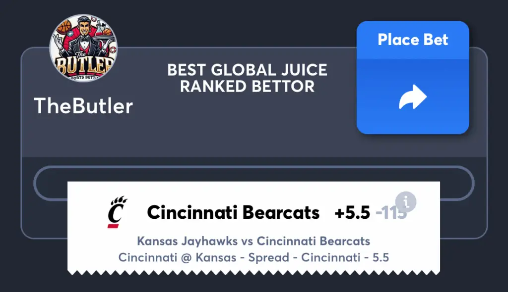 Cincinnati vs Kansas- Best Global Bettor