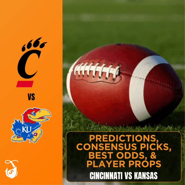Cincinnati vs Kansas Predictions, Consensus Picks, Best Odds, & Player Props