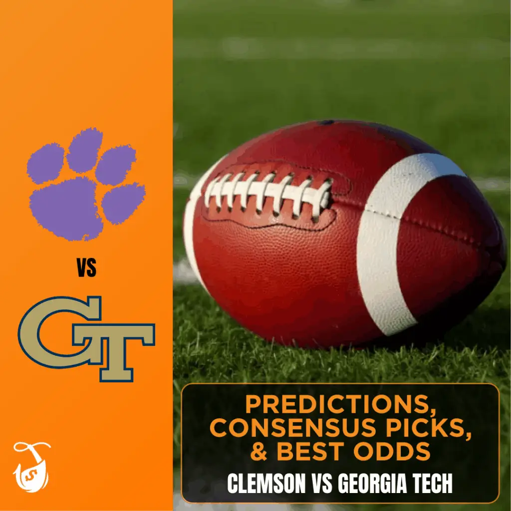 Clemson vs Georgia Tech NCAAF Predictions, Consensus Picks, Best Odds