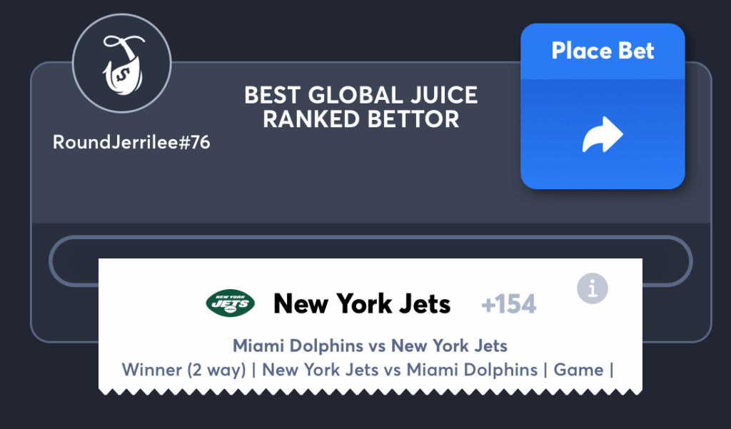 Jets vs Dolphins- Best Bettor