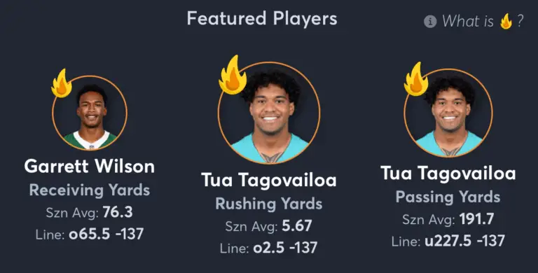 Jets vs Dolphins Player Prop Predictions
