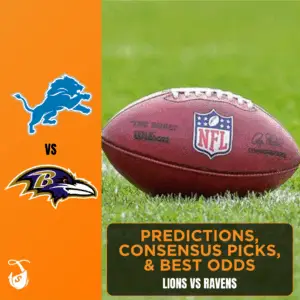 Lions vs Ravens NFL AI Predictions, Consensus Picks, Best Odds