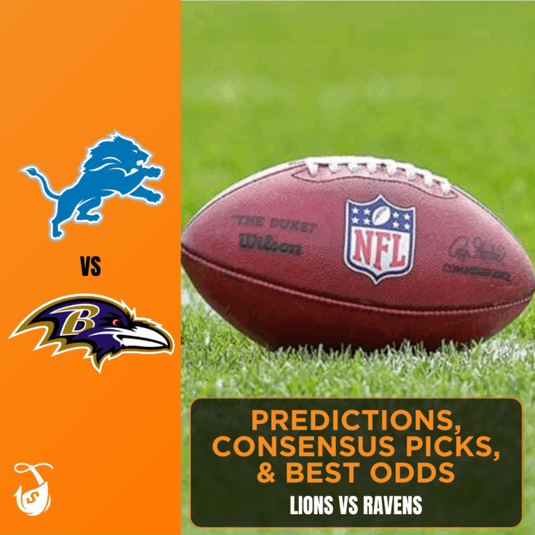 Lions vs Ravens NFL AI Predictions, Consensus Picks, Best Odds