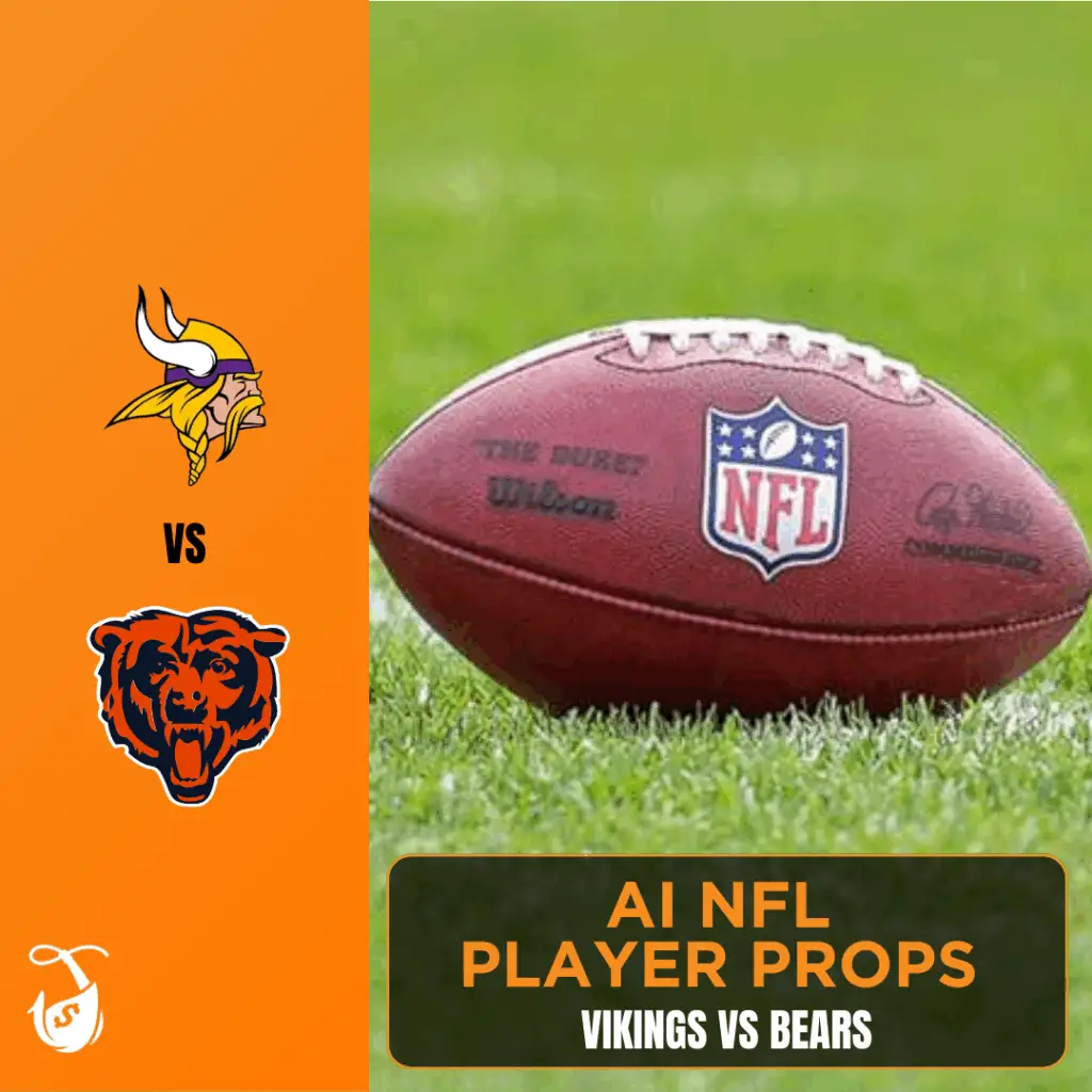 Vikings vs Bears AI NFL Player Props