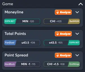Vikings vs Bears- Best Bets