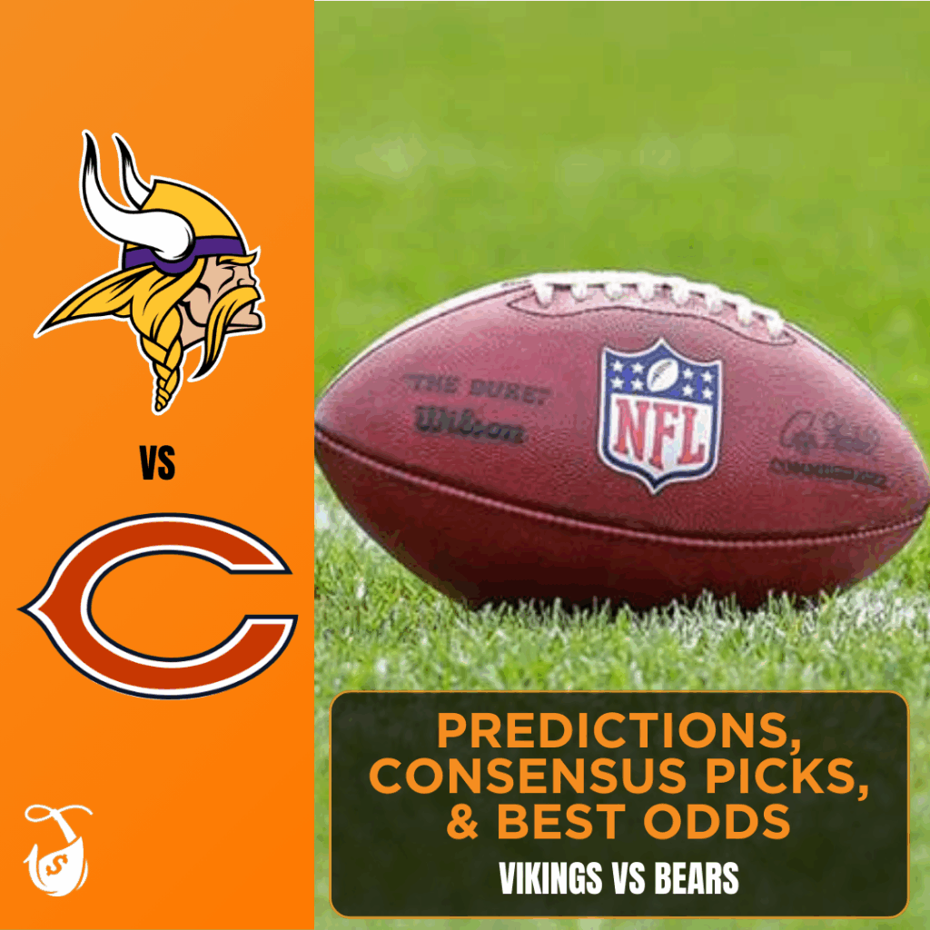 Vikings vs Bears NFL AI Predictions, Consensus Picks, Best Odds