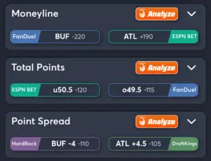 Bills vs Falcons Predictions, Picks, and Player Prop Bets