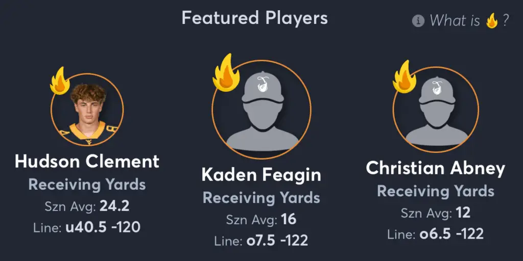 Illinois vs Purdue- Player Props