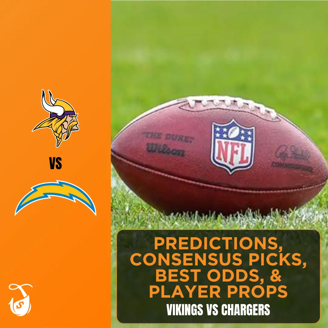 Vikings vs Chargers NFL AI Predictions, Consensus Picks, Best Odds