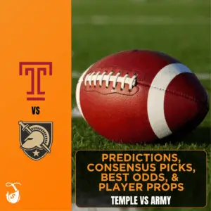 Temple vs Army Predictions, Consensus Picks, Best Odds, & Player Props